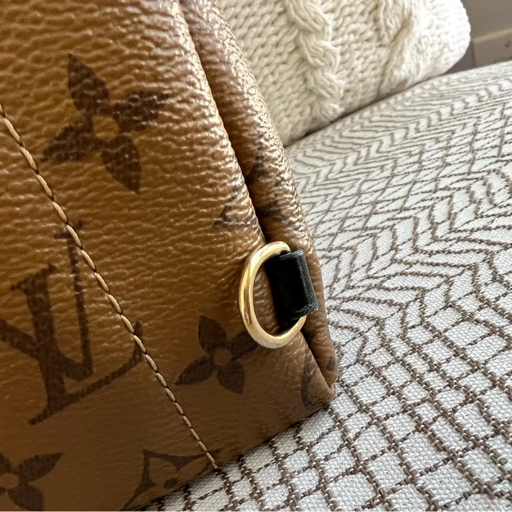 Pre-loved Louis Vuitton Mini Palm Springs Backpack in Reverse Monogram - Picture 11 of 16